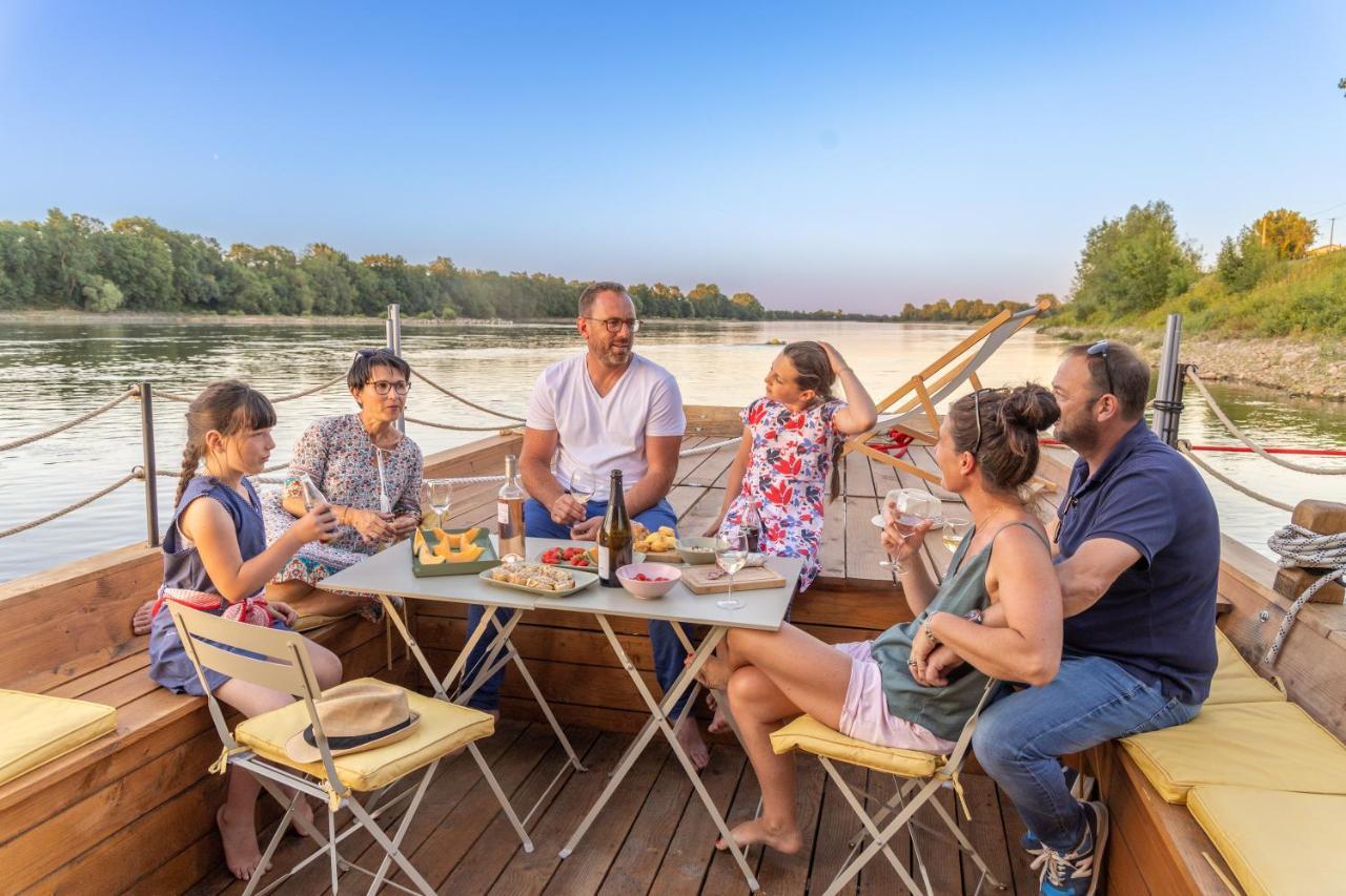 Maisons Au Bord De La Loire - Maison Paradis & Maison Bonheur Au 248 Riverside Le Fosse-Neuf Bagian luar foto